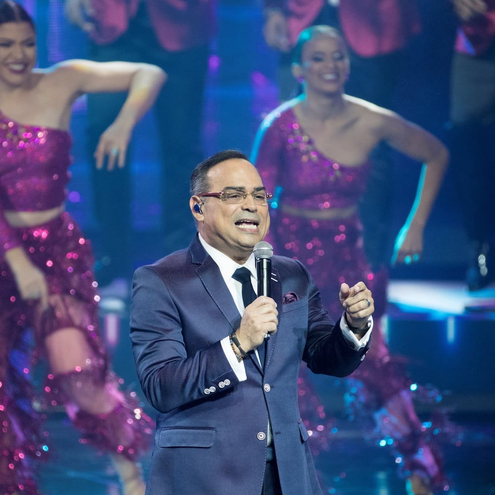 El cantante puertorriqueño Gilberto Santa Rosa, en una fotografía de archivo. EFE/Orlando Barría
