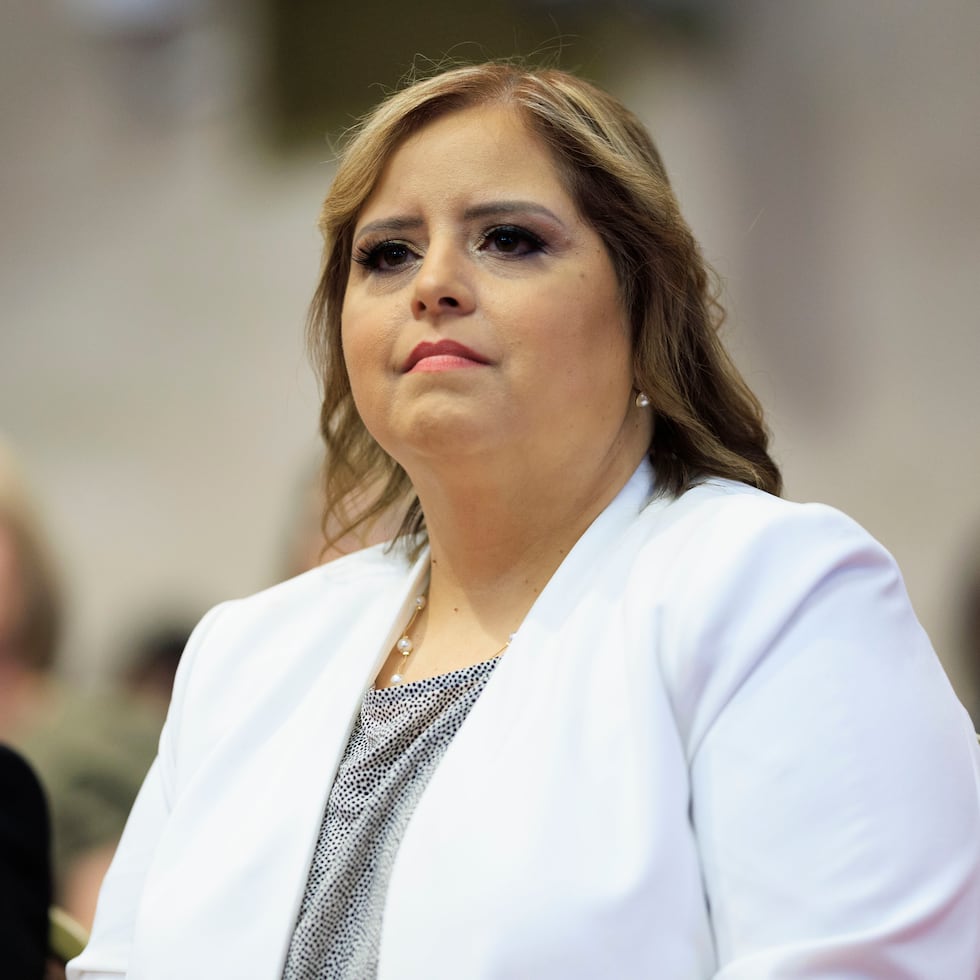 Vilamarie Rivera Sierra en la vista en que se evaluó su nombramiento en el Senado.