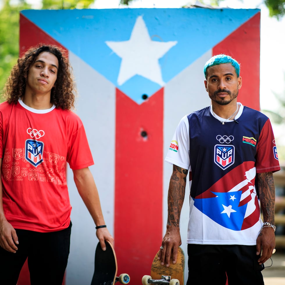 Steven Piñeiro y Manny Santiago representaron a Puerto Rico en los Juegos Olímpicos.
