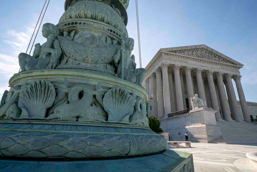 En la foto la sede del Tribunal Supremo de Estados Unidos. (AP)