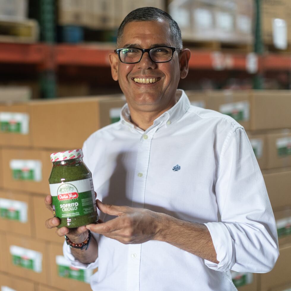 Javier Deniz, fundador y presidente de la compañía Doña Yiya Foods en San Sebastián.