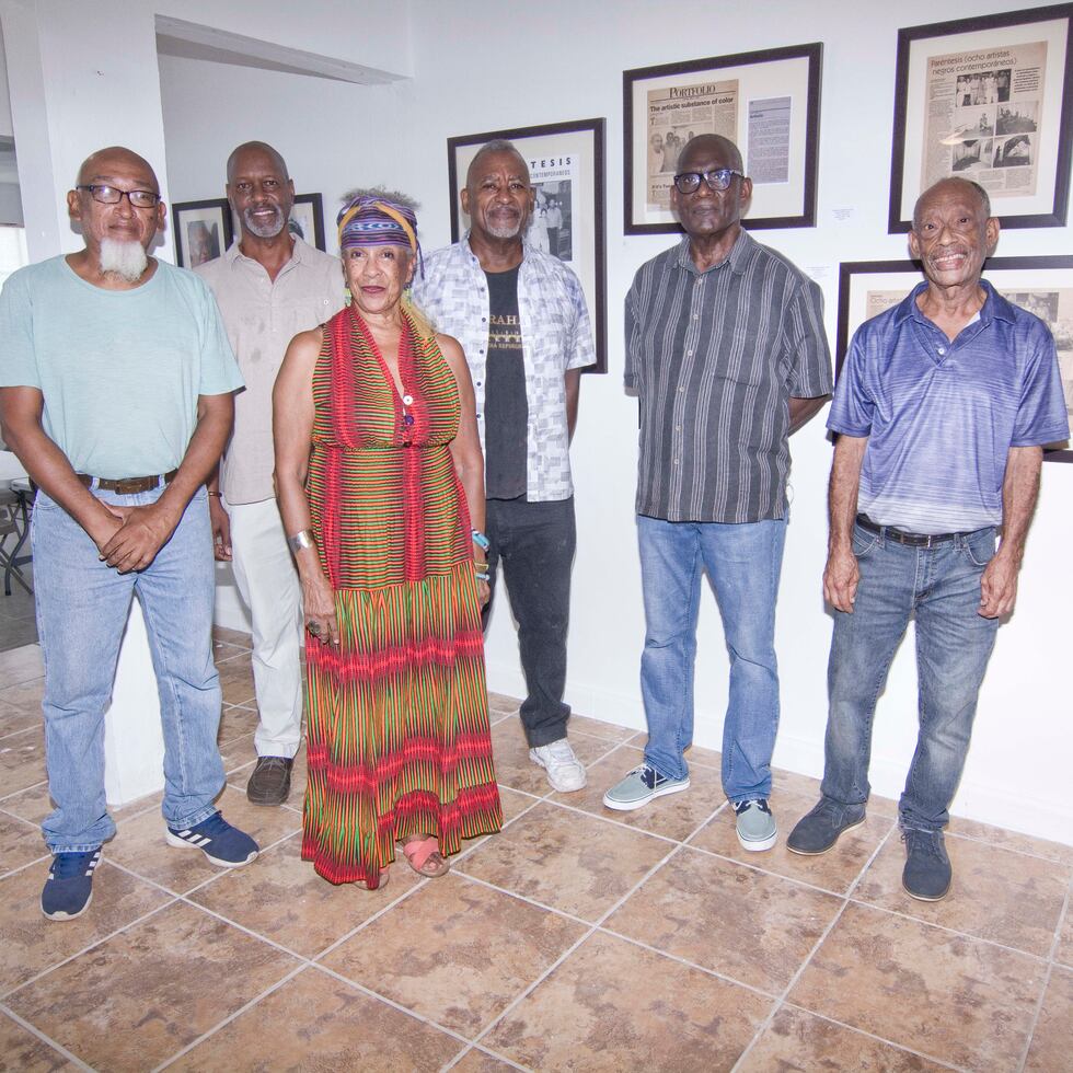 Los artistas Edwin Velázquez (organizador y curador), Awilda Sterling Duprey, Gadiel Rivera, Daniel Lind Ramos, Ramón Bulerín y Jesús Cardona son seis de los ocho miembros originales de la exhibición "Paréntesis: Ocho artistas negros contemporáneos", que se llevó a cabo en 1996.