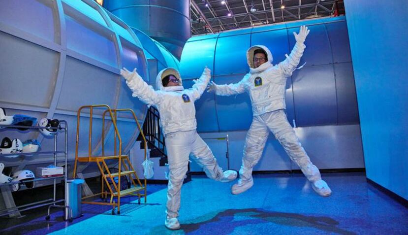 Space Camp, un campamento infantil en Estados Unidos dedicado por completo a los viajes más allá de la Tierra. (EFE)