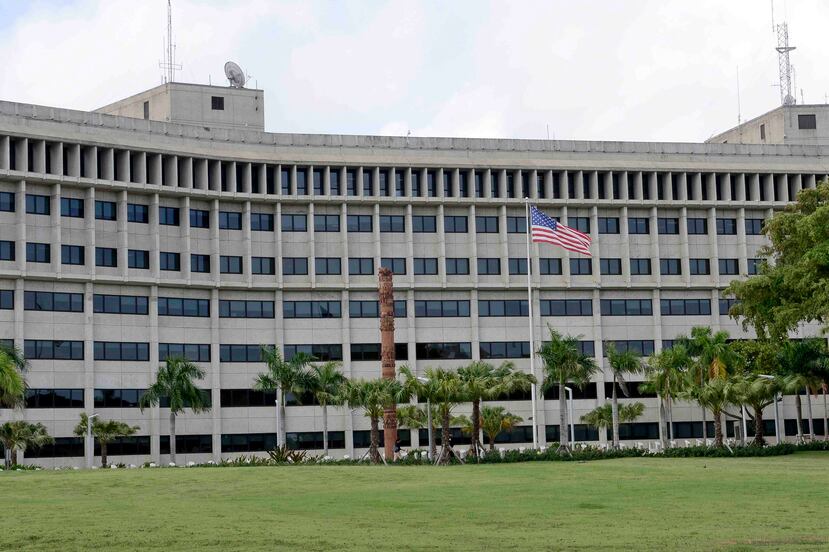 Fachada del Tribunal federal en Hato Rey.