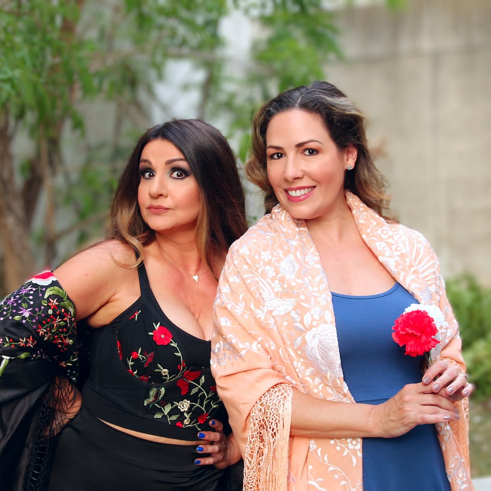 Hilda Ramos y Alfonsina Molinari protagonizan la zarzuela "Los claveles".