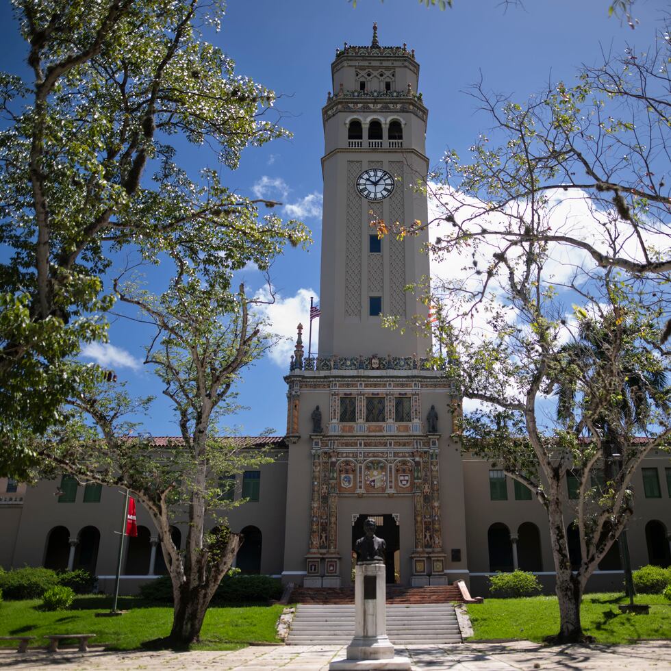 26 de septiembre de 2022. San Juan, PR. Recorrido por el recinto de Río Piedras de la Universidad de Puerto Rico (UPR) donde se supone que se reanuden las clases mañana martes, a ocho días del paso del huracán Fiona por Puerto Rico. FOTO POR: Carlos Giusti/GFR Media