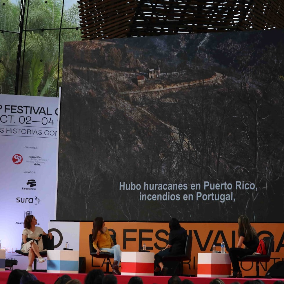 Una de las historias sobre el cambio climático tocó el tema del huracán María en Puerto Rico. (Suministrada/Yaritza Alicea Muñoz)