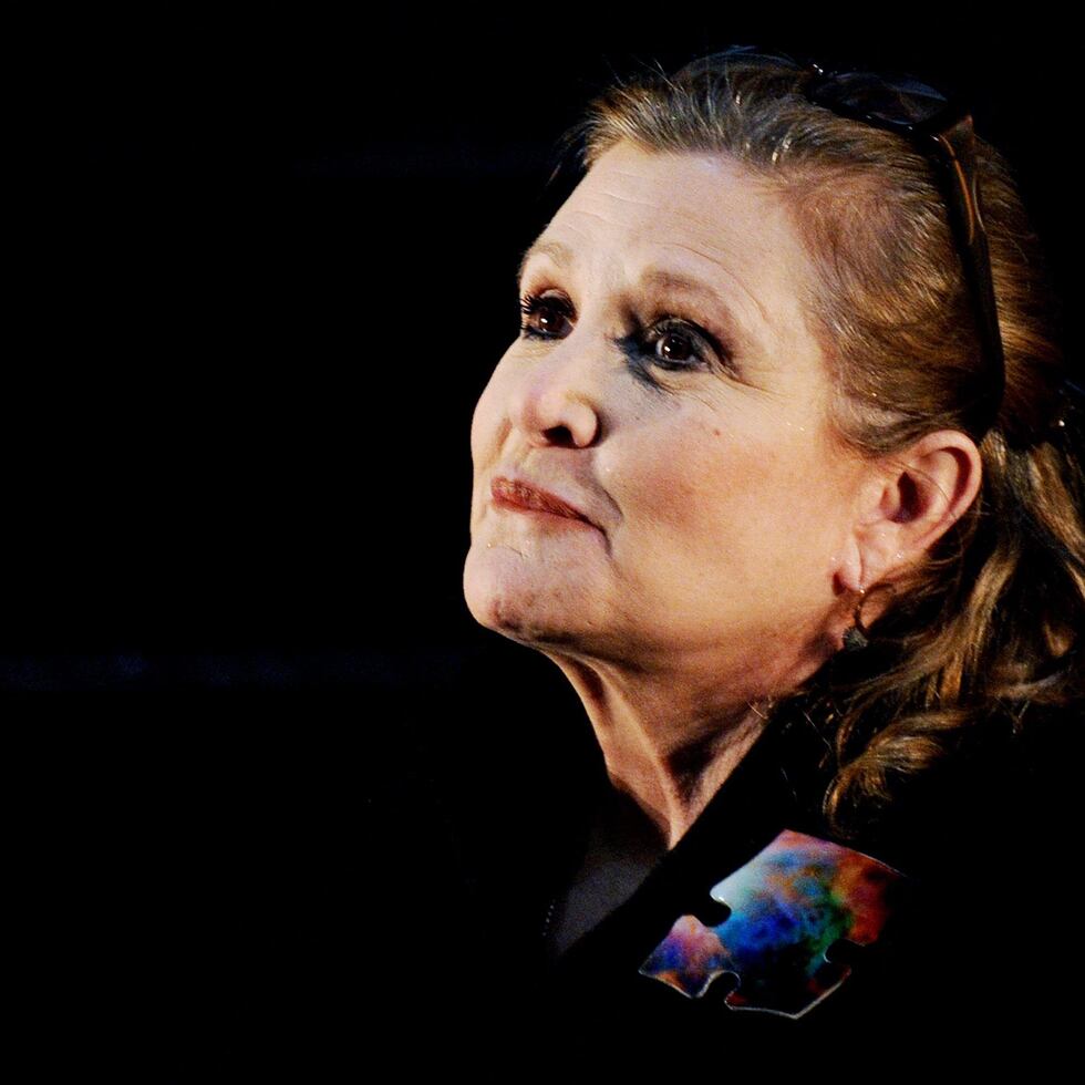 Carrie Fisher murió en diciembre de 2016.