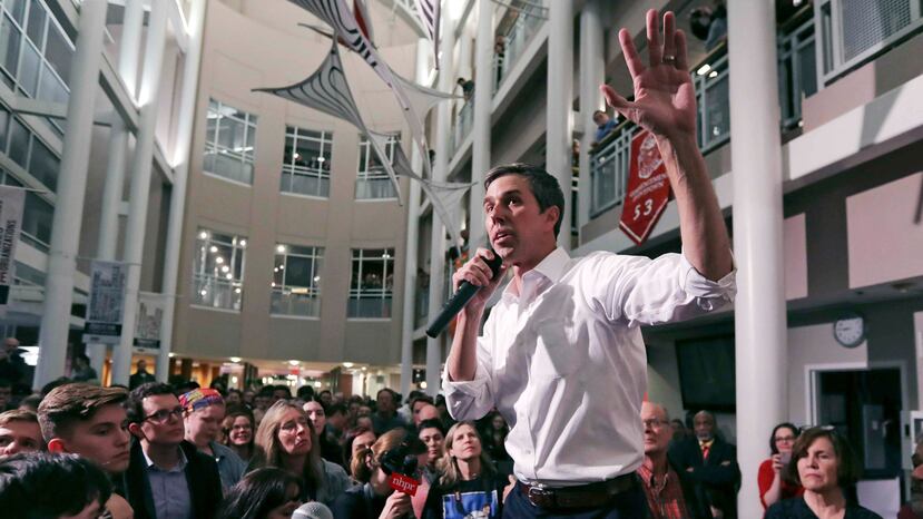 Beto O’Rourke puede ser el primer aspirante a la candidatura presidencial demócrata que favorece una alternativa de status específica para Puerto Rico. (AP / Charles Krupa)