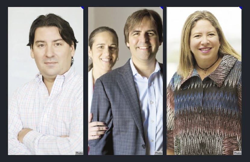 Desde la izquierda, los empresarios Christian González, de Wovenware; Cristina Villalón y Ricardo Álvarez, de Álvarez Díaz & Villalón; y Brenda Marrero, de BMA Group.