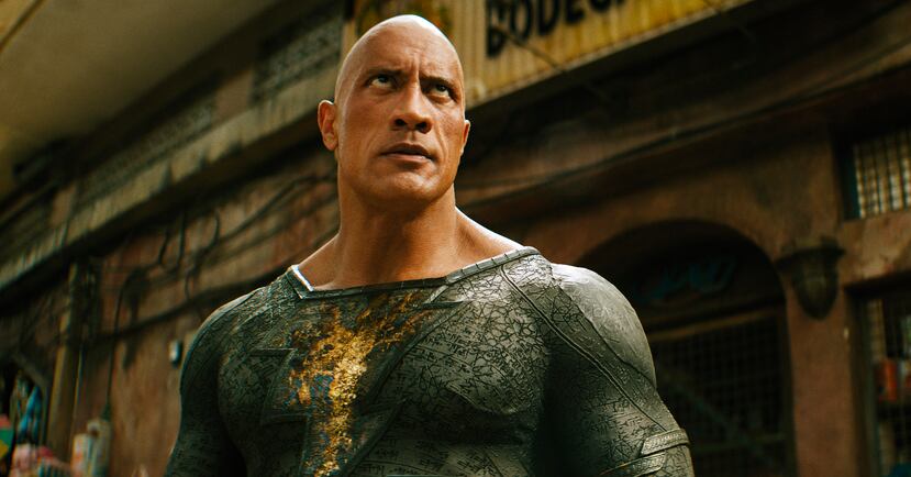 La película  "Black Adam", está protagonizada por Dwayne Johnson.