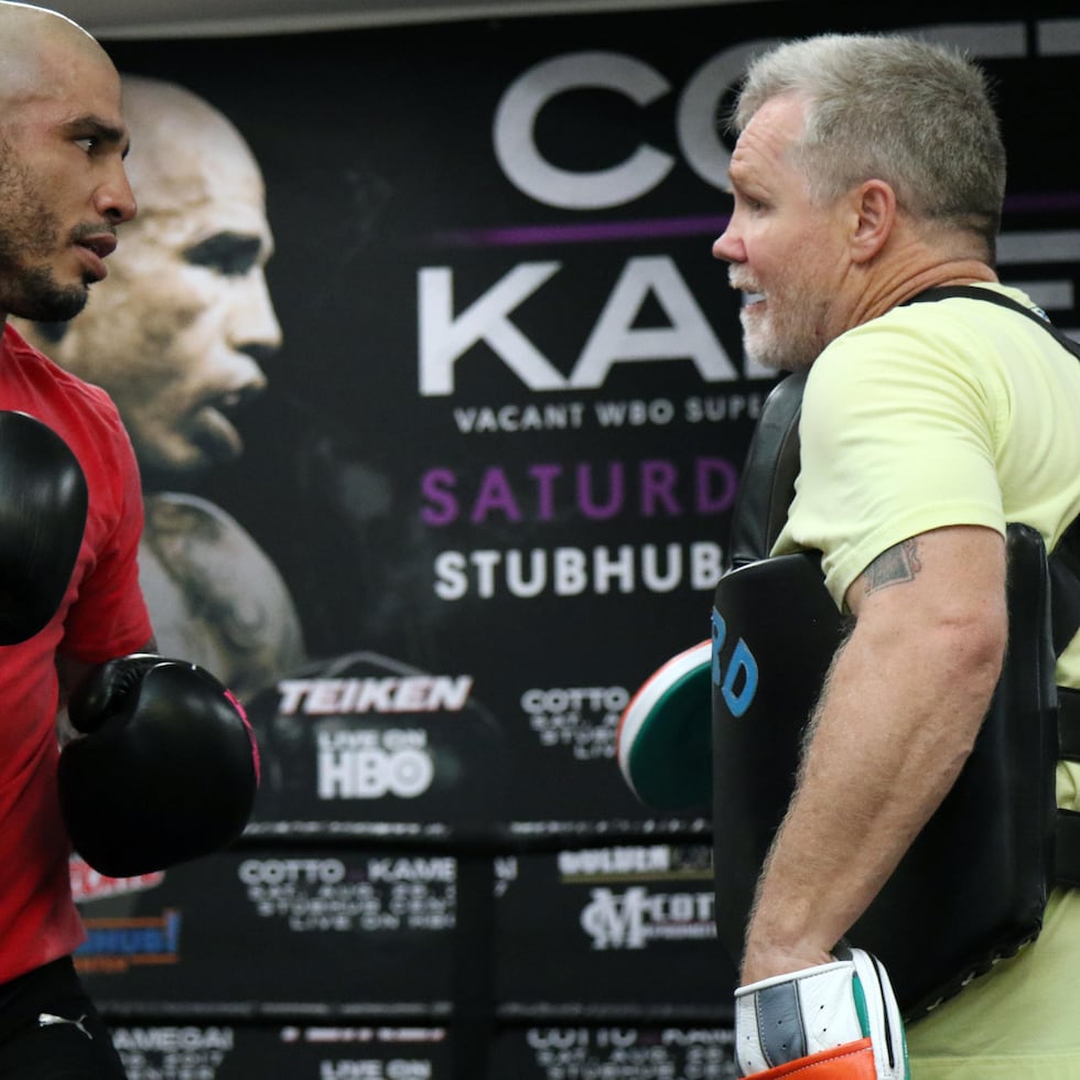 El estadounidense Freddie Roach fue el último entrenador del cagüeño Miguel Cotto.