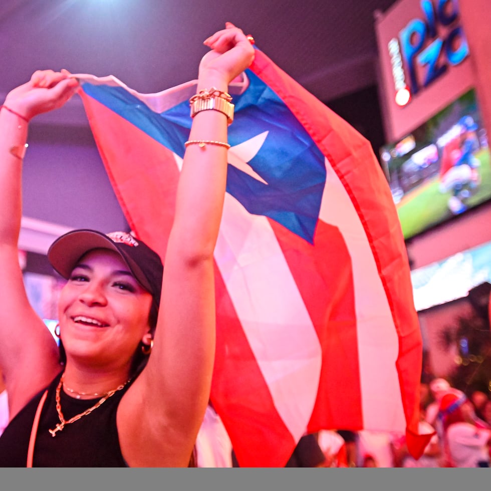 2023/03/15  Ambiente Distrito T-Mobile WBC DOM VS PR.
San Juan, Puerto Rico

En la foto: Parte de la fanaticada boricua en apoyo al Team Rubio.

(Miguel J. Rodriguez Carrillo Especial para El Nuevo Día)