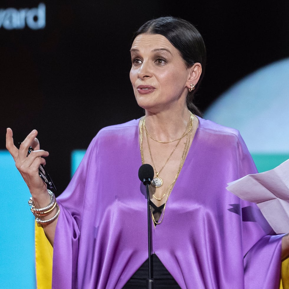 La actriz francesa Juliette Binoche, en el pasado festival español de cine de San Sebastián.