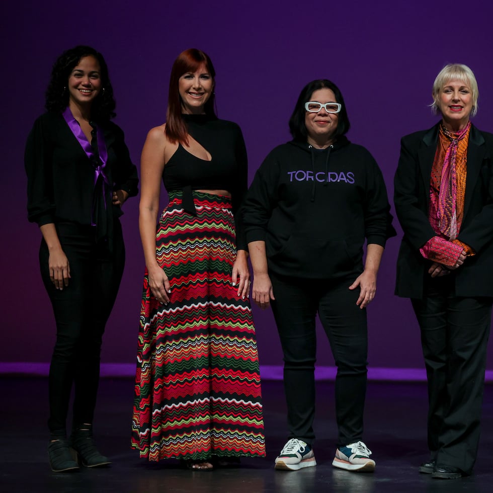 De izquierda a derecha Naíma Rodríguez, Madelyn Ortiz  Emineh De Lourdes, Carola García y Alfonsina Molinari.  david.villafane@gfrmedia.com