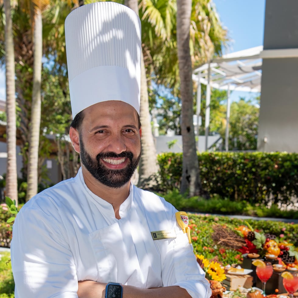 El chef Hector Ferrer, del Embassy Suites by Hilton Dorado 
del Mar Beach Resort, en Dorado