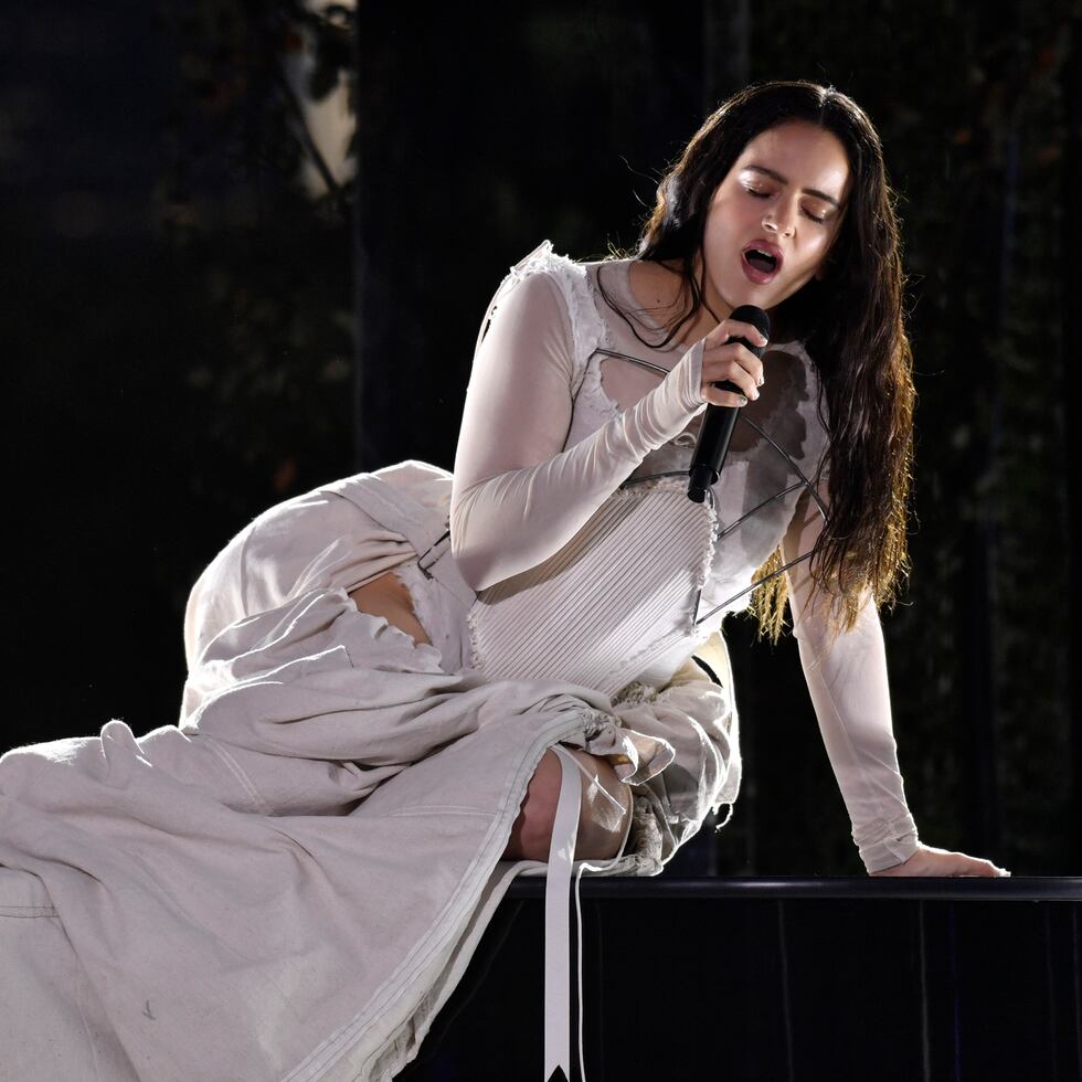 Rosalía durante su presentación en el Festival Global Citizen Festival el 24 de septiembre de 2022 en Central Park en Nueva York.