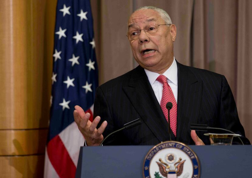 Colin Powell, exsecretario de Estado. (AP)