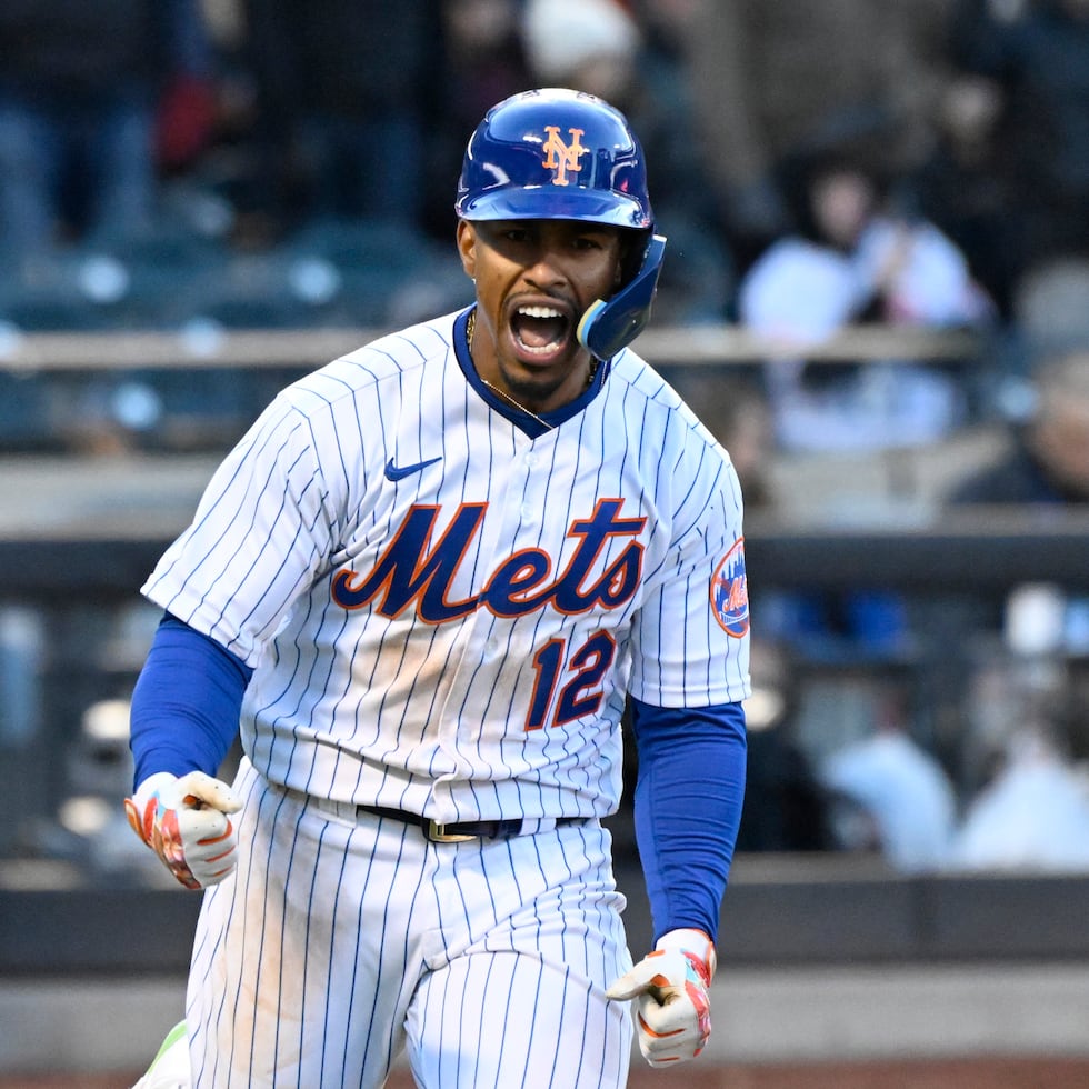 Francisco Lindor (en la foto) y Carlos Correa serán los encargados de patrullar el lado izquierdo del cuadro de los Mets, en el campocorto y tercera base, respectivamente.