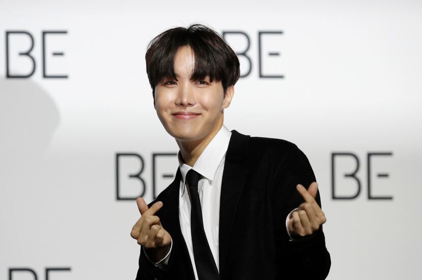 Imagen de archivo de J-Hope, miembro del grupo de K-pop BTS.