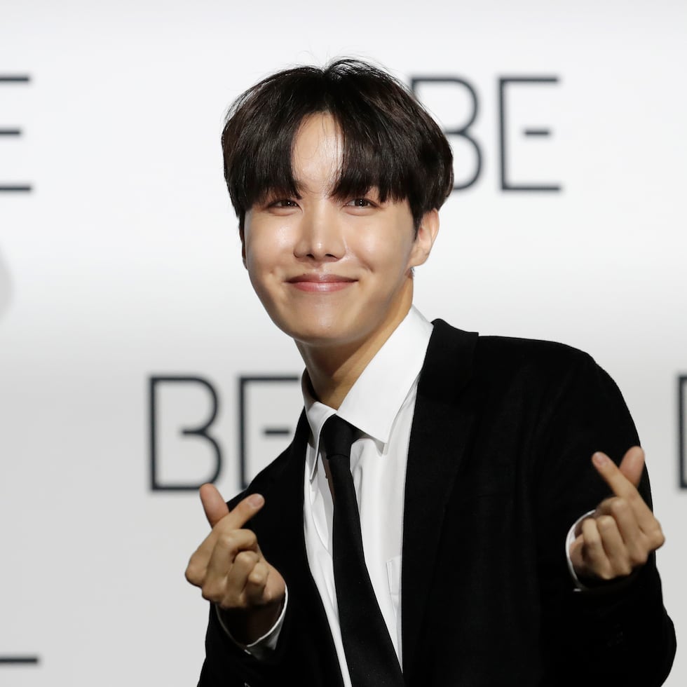 Imagen de archivo de J-Hope, miembro del grupo de K-pop BTS.