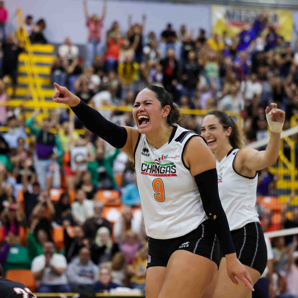 Las Changas celebraron en el Carmen Zoraida Figueroa, que fue sede del tercer partido de la serie semifinal.