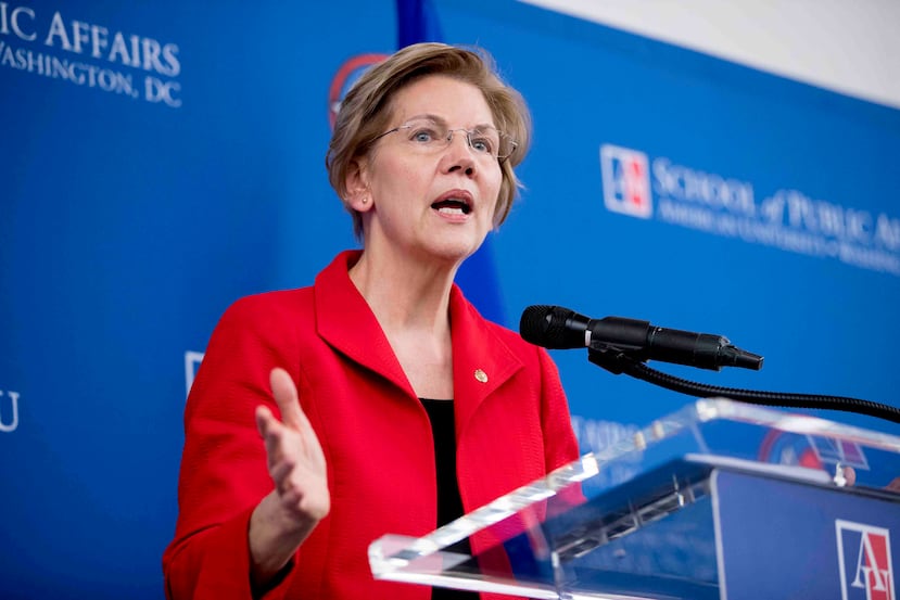 Elizabeth Warren es una de las congresistas que suscribe la carta. (AP Photo/Andrew Harnik)