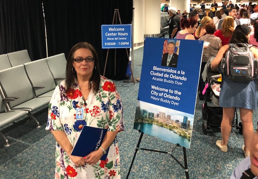 Ana Cruz, coordinadora de la Oficina de Asistencia Local para Hispanos (HOLA, por sus siglas en inglés) de la Ciudad de Orlando. (José Javier Pérez)