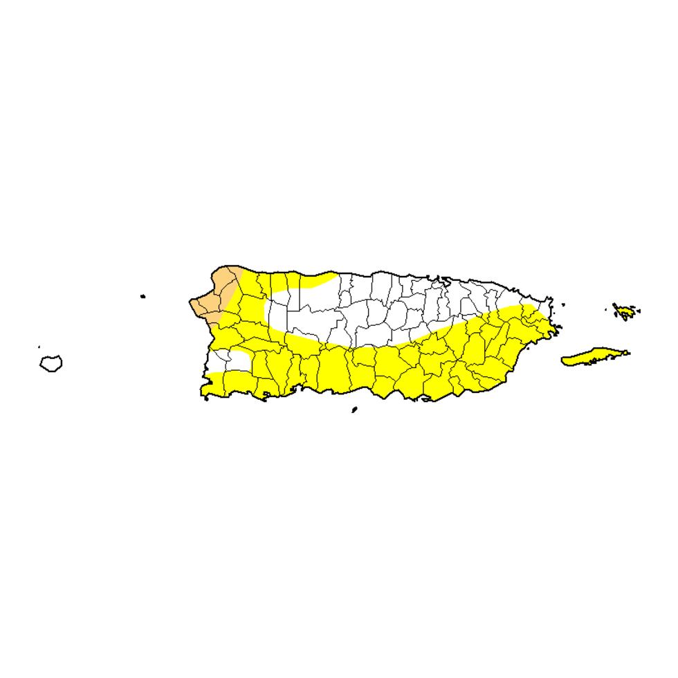 Unos cuatro municipios en la zona noroeste de la isla enfrentan condiciones de sequía moderada