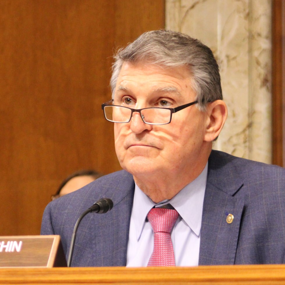 Joe Manchin, presidente del Comité de Energía y Recursos Naturales de Puerto Rico