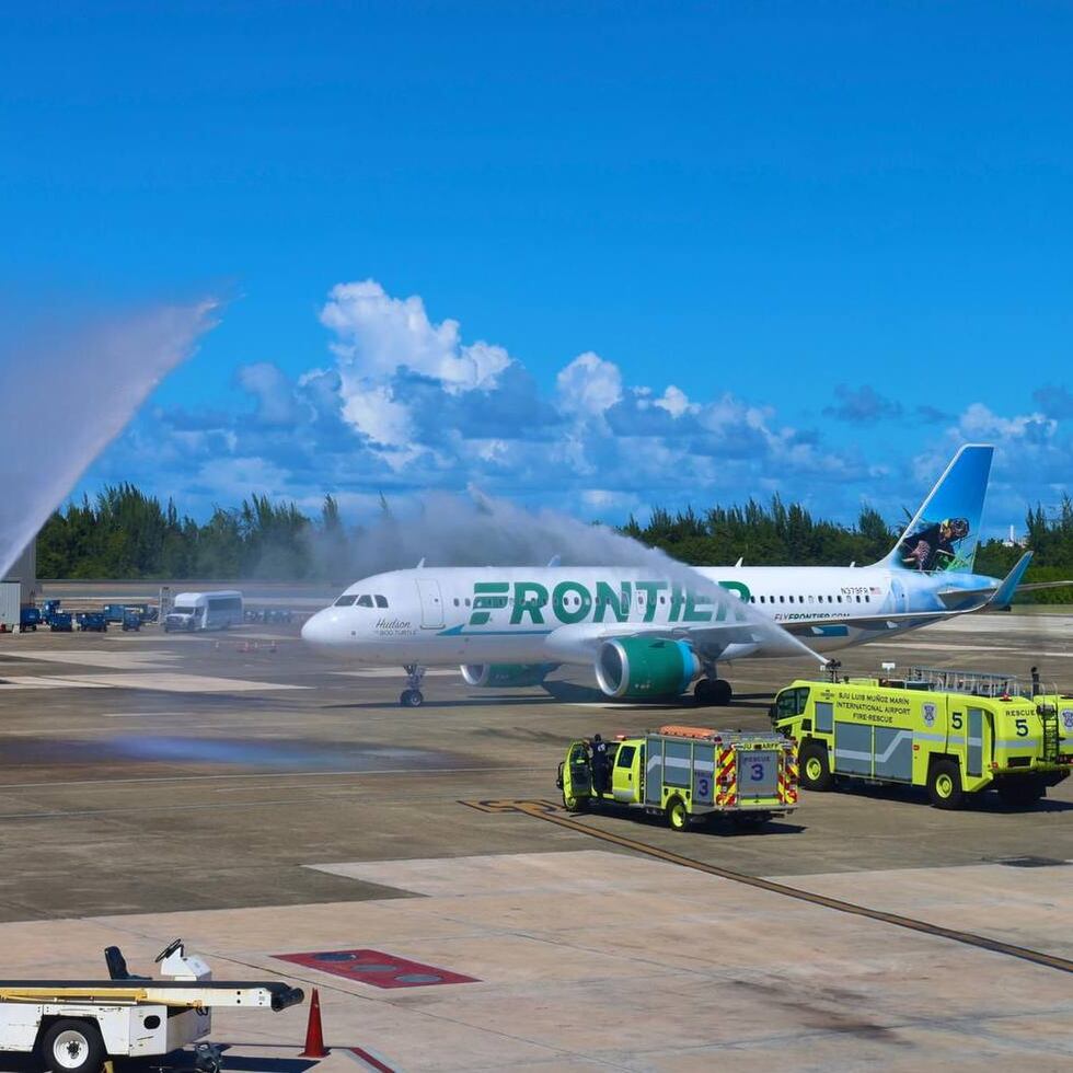 El nuevo vuelo de Frontier Airlines entre Orlando y Aguadilla comenzará a operar el 24 de marzo de 2022.