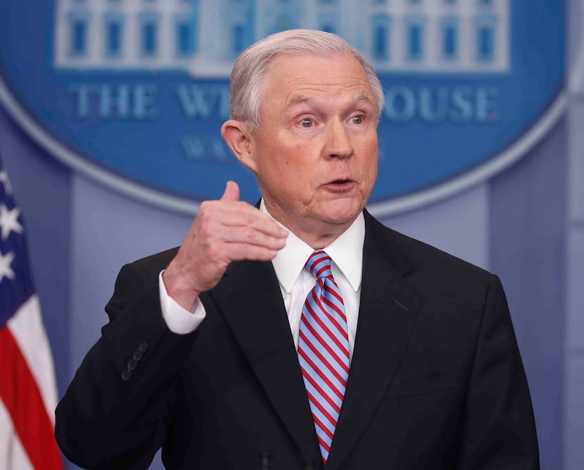 Jeff Sessions, secretario de Justicia de Estados Unidos. (AP)