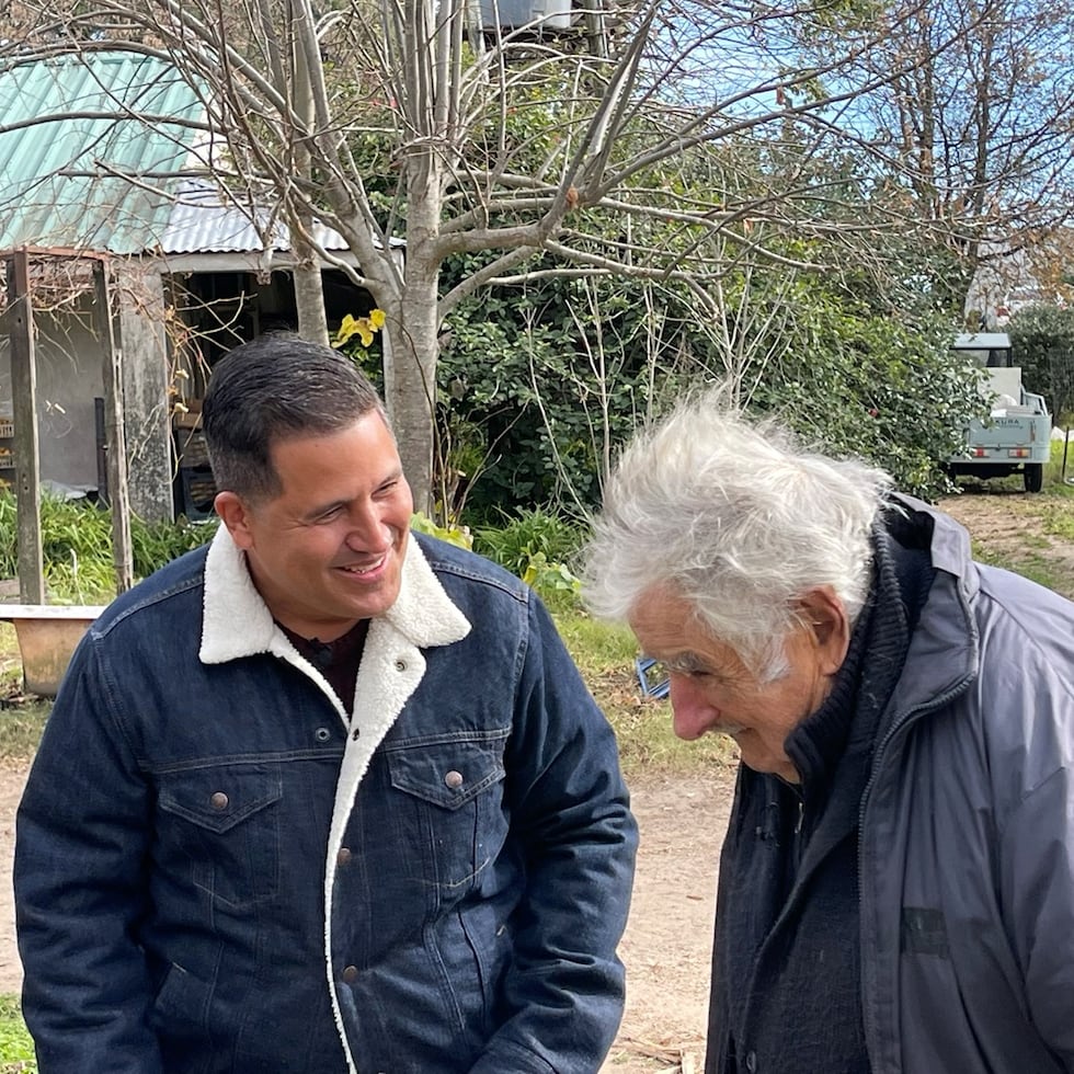 Normando Valentín viajó hasta Uruguay para entrevistar al expresidente Pepe Mujica.