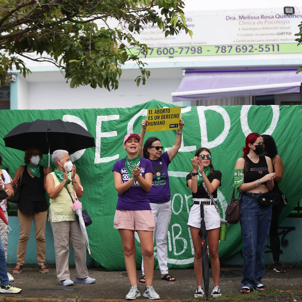 20220820, RIO PIEDRAS
MANIFESTACION A FAVOR DEL ABORTO FRENTE A LA CLINICA DARLINGTON MEDICAL ASSOCIATES. 

(FOTO: VANESSA SERRA DIAZ)
vanessa.serra@gfrmedia.com