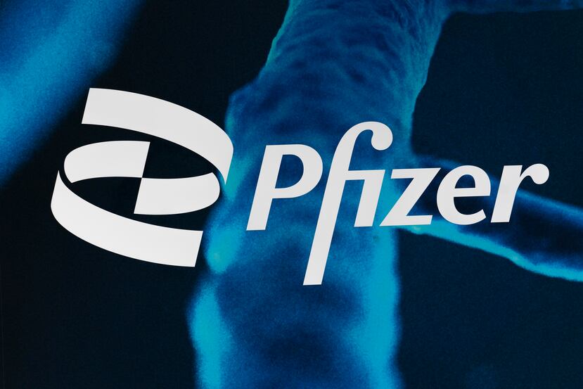 Logo de Pfizer.