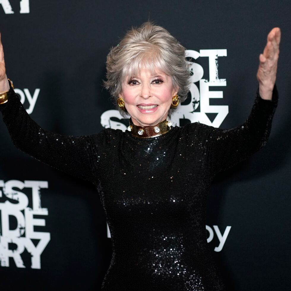 Rita Moreno historia en el 1961 al ganar un Premio Oscar por "West Side Story". (Photo by Charles Sykes/Invision/AP)