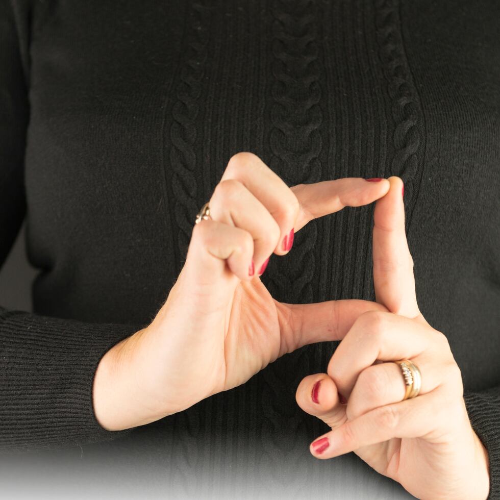 La campaña educativa cuenta con el apoyo de varios intérpretes de lenguaje de señas.