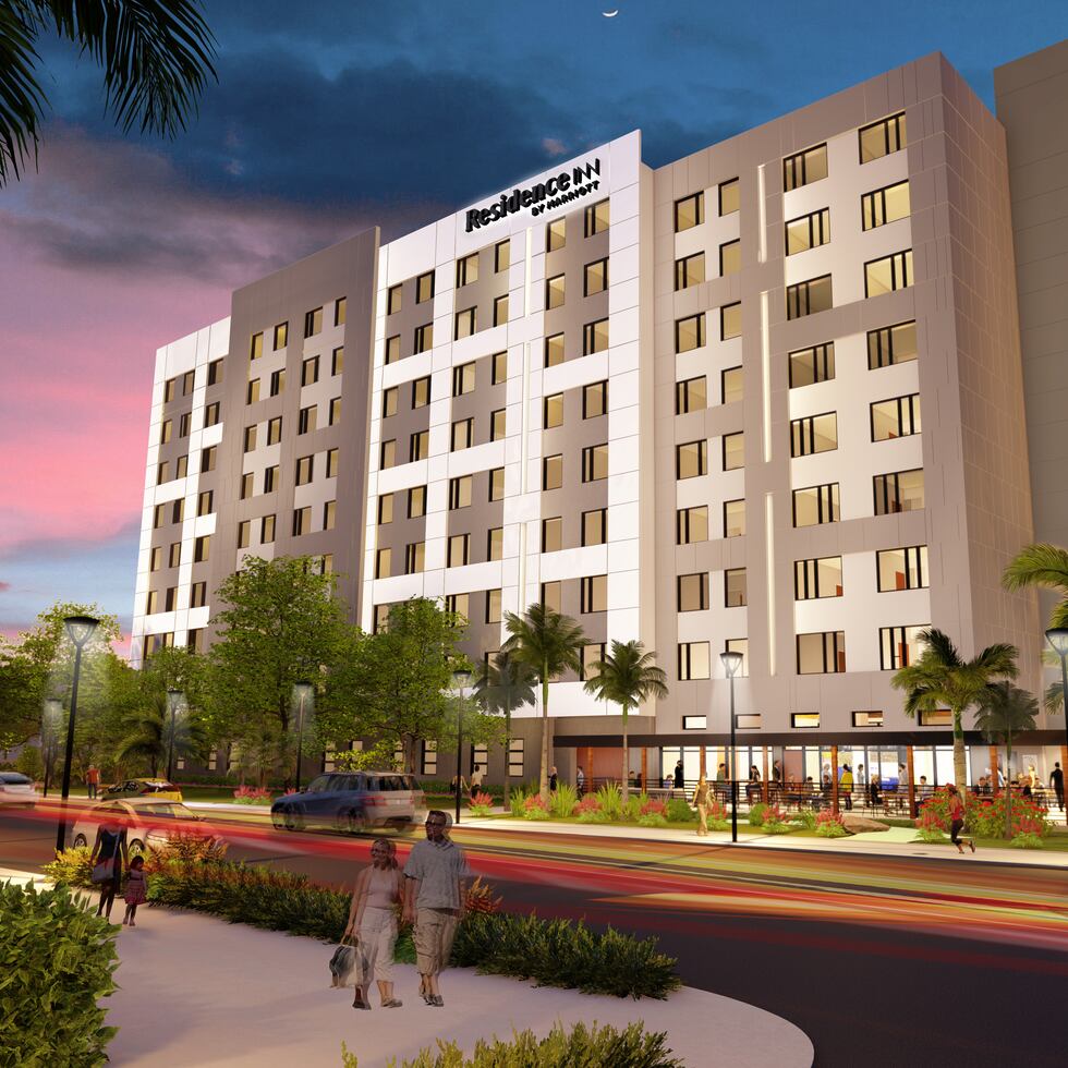 El Residence Inn by Marriott, en Isla Verde cuenta con unas 231 habitaciones y su construcción requirió una inversión de sobre $50 millones.