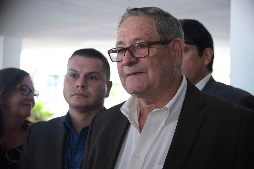 José Tirado, presidente del SIndicato de Bomberos.