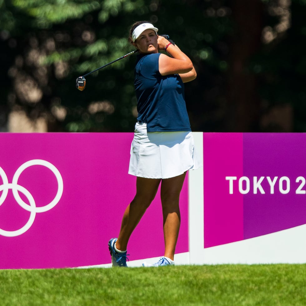 Tras dos días de competencia, María Fernanda Torres cayó al puesto 56, con 150 golpes, 8 sobre par.