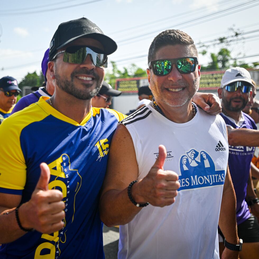 2023/06/04 Caminata Da Vida 15 
Asociación  De Miembros De La Policia Guaynabo.
Guaynabo, Puerto Rico 

En la foto:  Luis Fonsi junto Raymond Arrieta.

 (Miguel J. Rodriguez Carrillo Especial Para GFR Media )