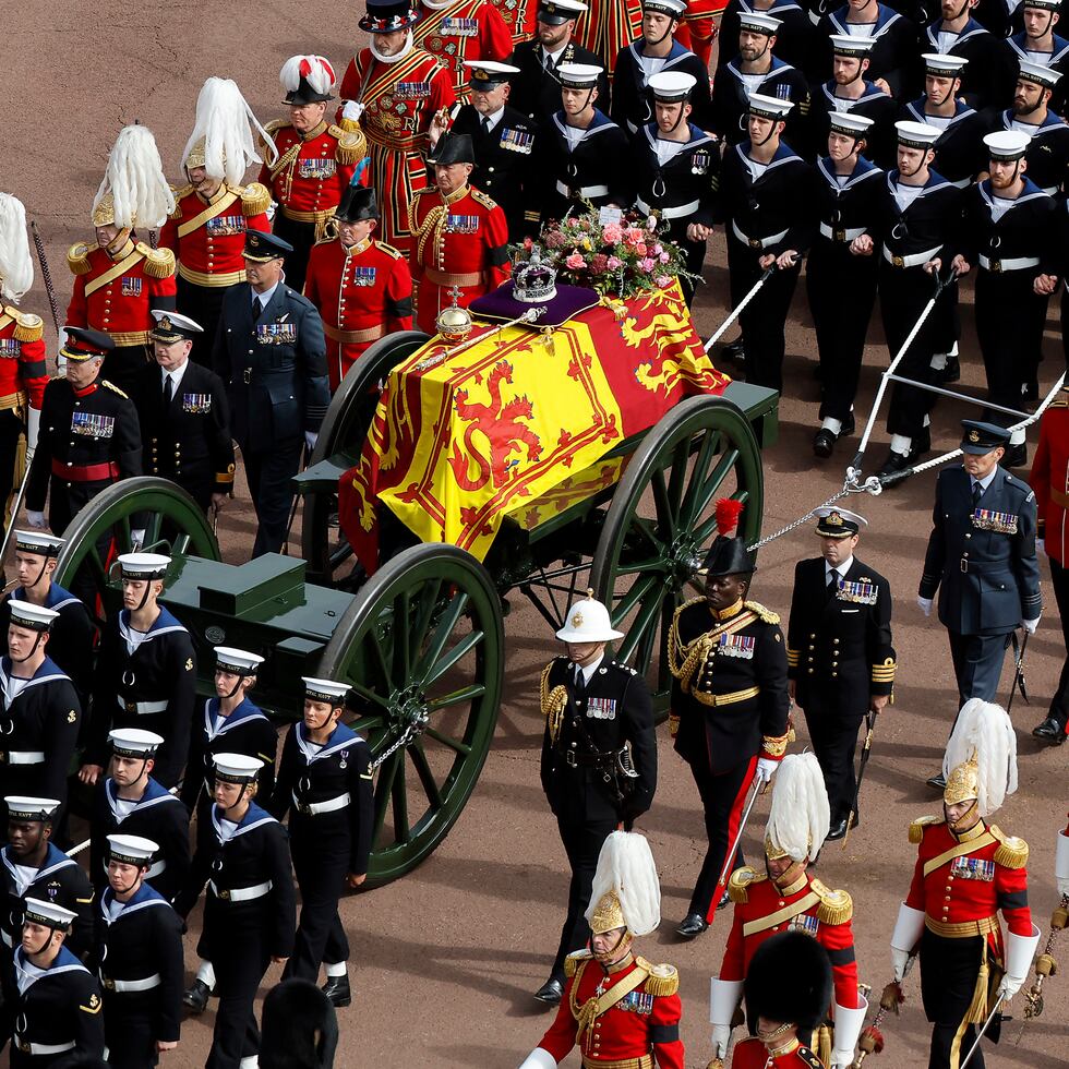 El funeral de la reina Elizabeth II se llevó a cabo el 19 de septiembre de 2022 en la Abadía de Westminster, en Londres.