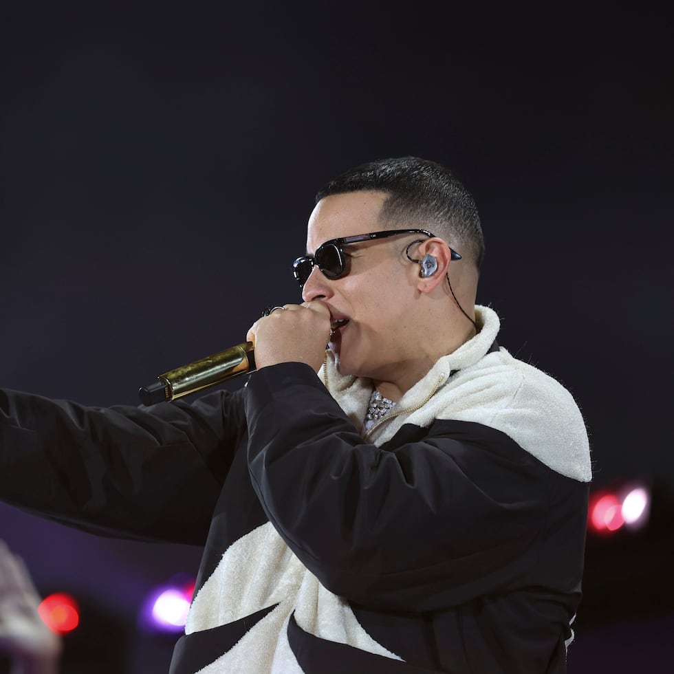 Imagen de archivo de Daddy Yankee durante un concierto.