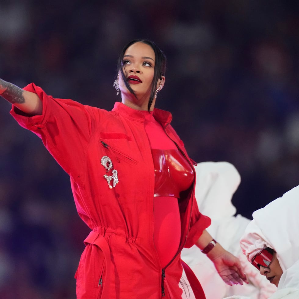 Rihanna tuvo a su cargo el espectáculo de medio tiempo del Super Bowl de este año.