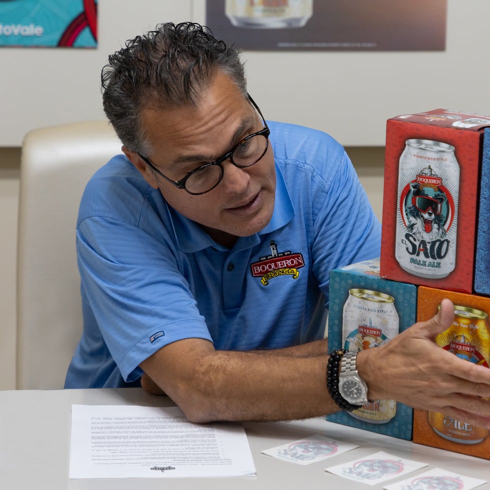 Juan Carlos Torres, fundador de Boquerón Brewing Co., anhela que estas cervezas se reconozcan a gran escala en la isla.