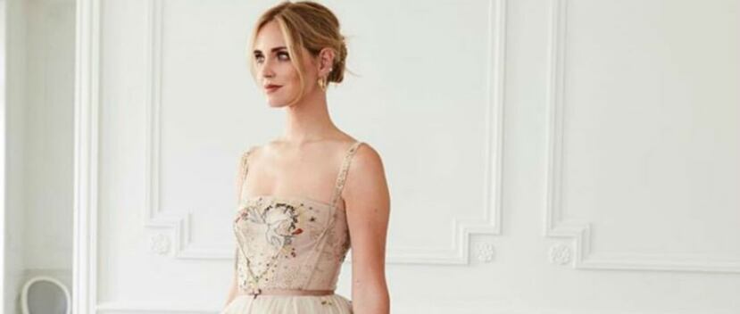 El vestido es una creación de Maria Grazia Chiuri, directora creativa de la firma Dior Alta Costura. (Foto: Captura Instagram)