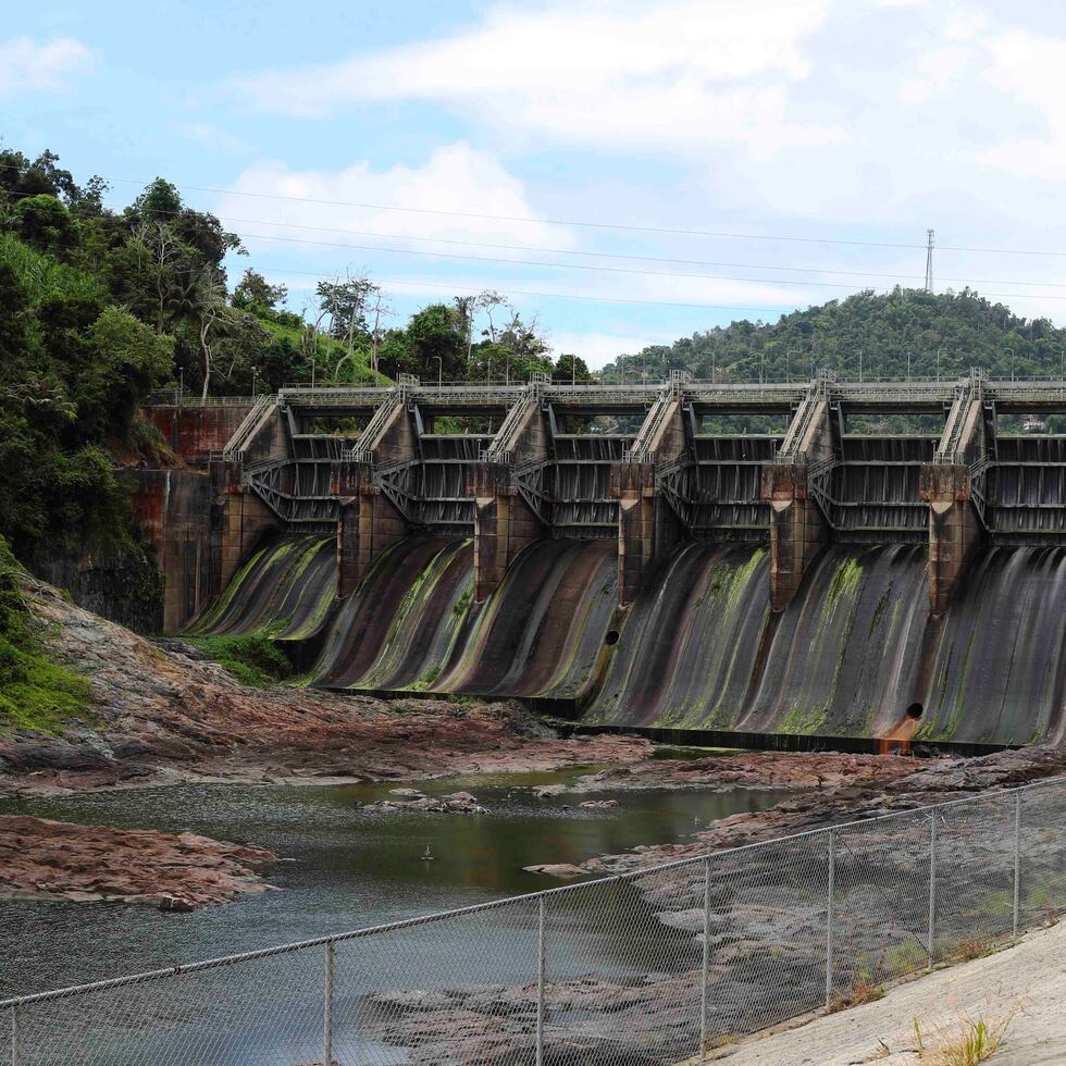 Represa del embalse Carraízo.