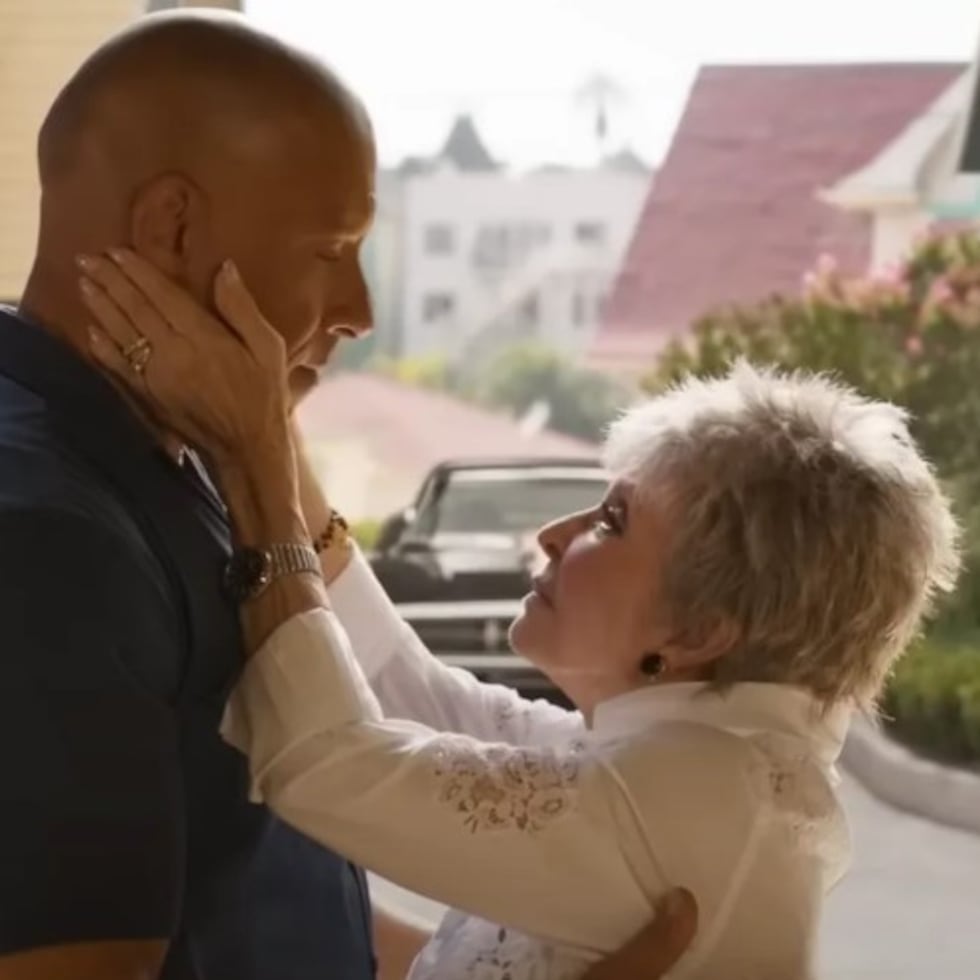 Vin Diesel y Rita Moreno en una escena de la película "Fast X".