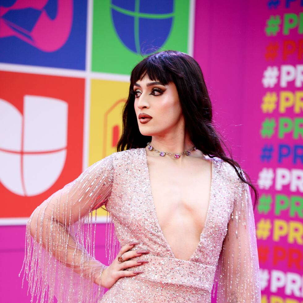 Villano Antillano durante los Premios Juventud en Puerto Rico.