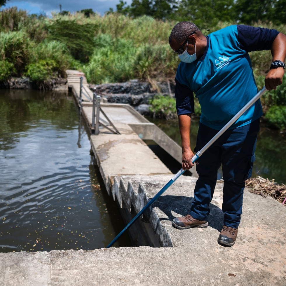 Recorrido de El Nuevo Día por la planta de filtros de Canóvanas y la planta de recogido de aguas crudas de Loíza Valley, instalaciones de la AAA afectadas por la sequía.